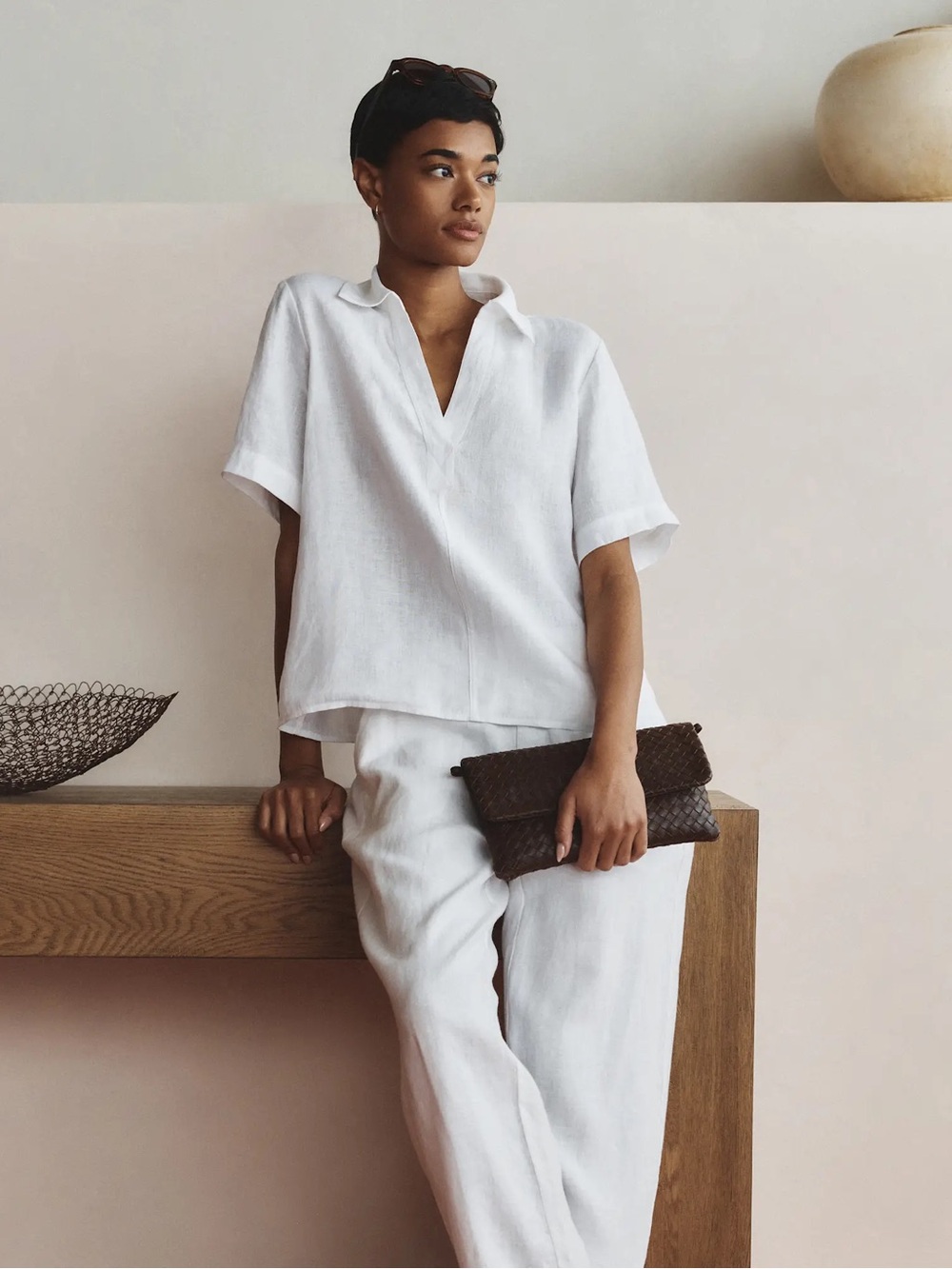 100% European Linen Pants